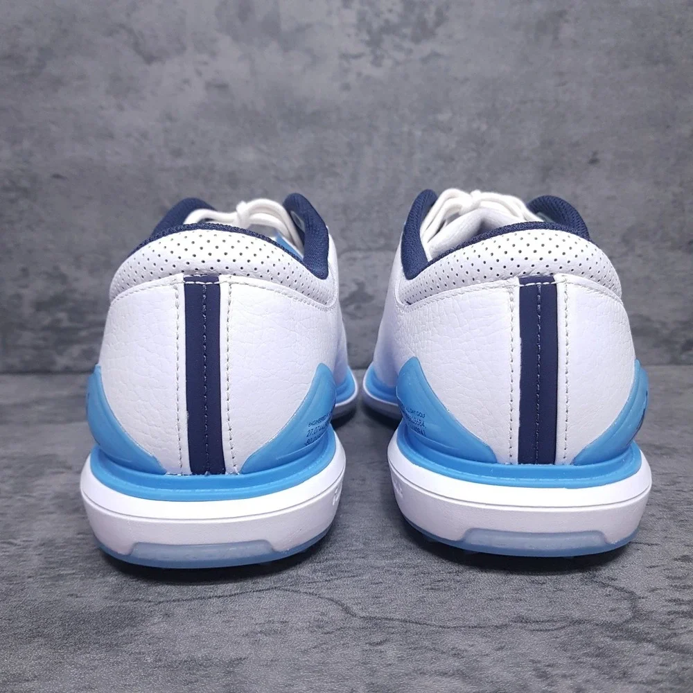 NIKE AIR JORDAN ADG 5 Golf Shoes Mens Size 9.5 Midnight Navy University Blue UNC